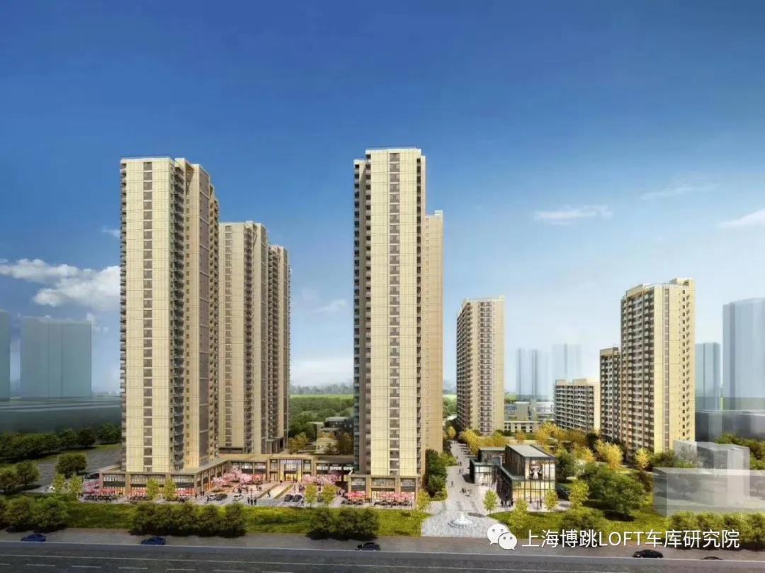 宝山采用了LOFT车库武汉当代集团春风十里项目现已结构封顶！
